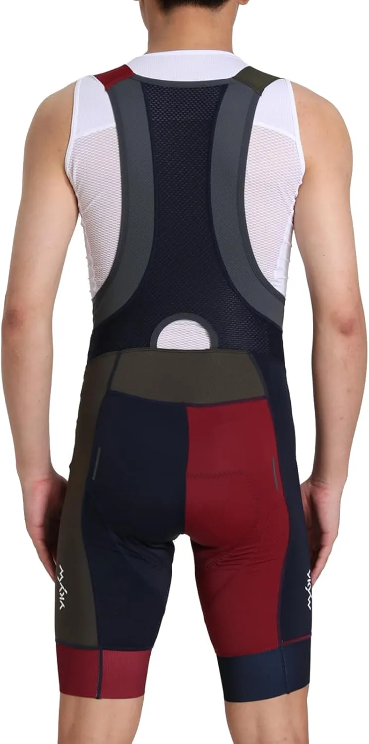 Cycling Bib Shorts for Men - Road Bike Bicycle Breathable Padded Riding Tights