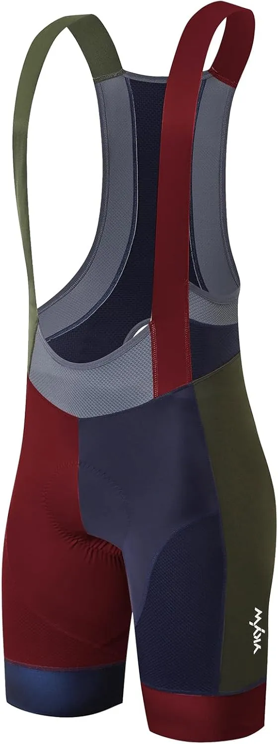 Cycling Bib Shorts for Men - Road Bike Bicycle Breathable Padded Riding Tights