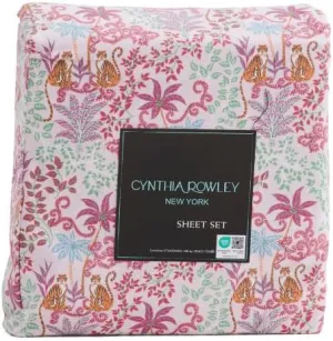 Cynthia Rowley New York Sheet Set (Twilight Jungle, Full)