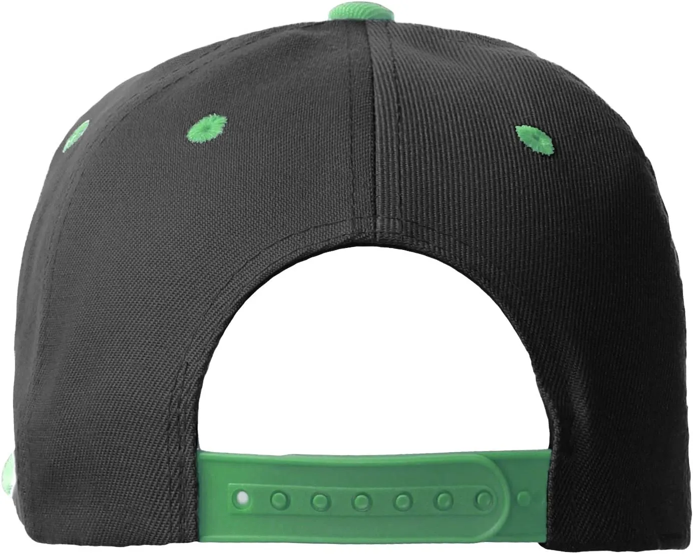 Daxton Classic Snapback Old English Alphabet A to Z Numbers Initials Flat Bill Visor Cap