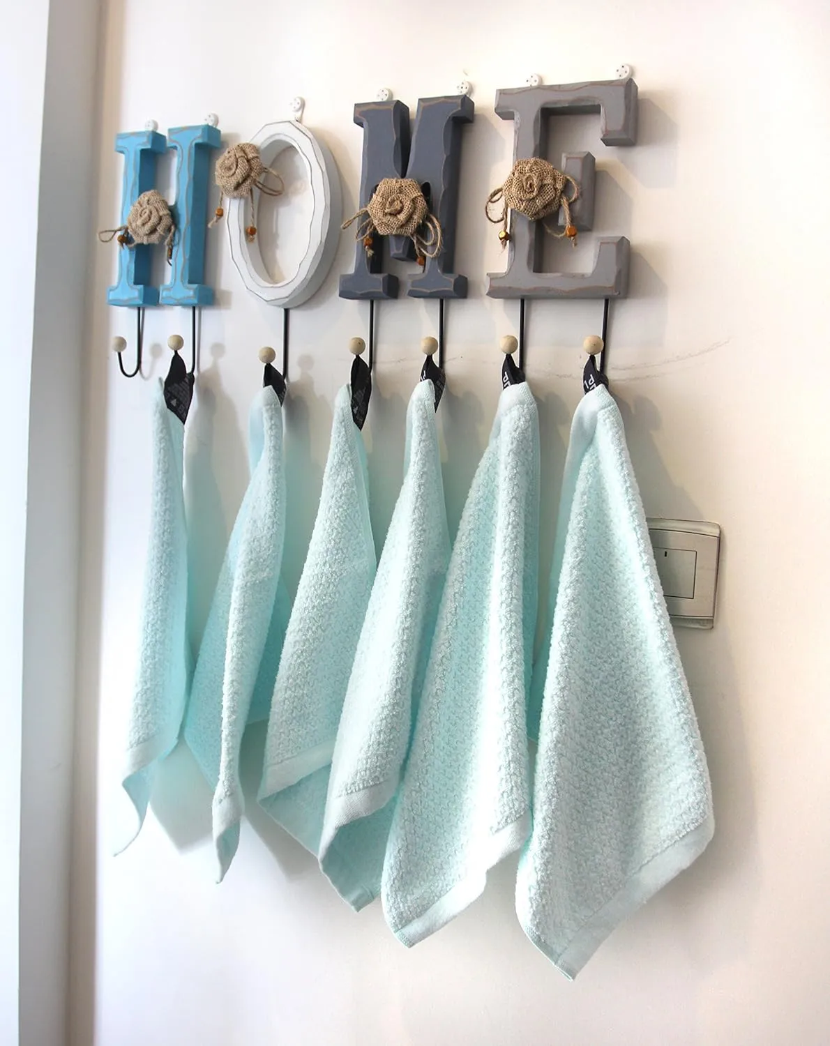 Diamond Jacquard Washcloth 6 Piece in Hushed Green