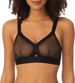DKNY Women's Sheers Wirefree Softcup Bralette Bra