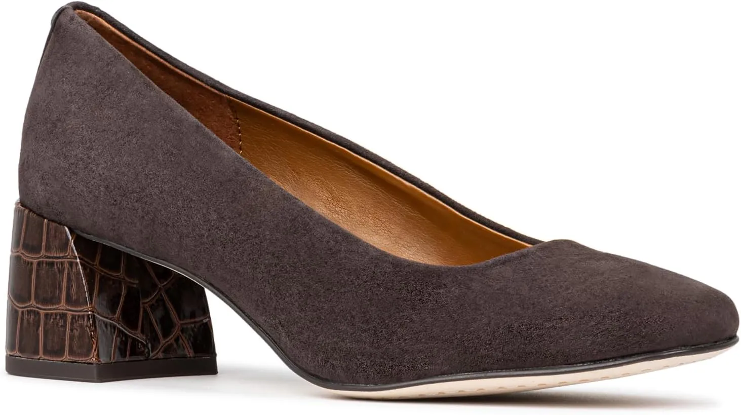Donald Pliner Women's Aquarius 2" Block Heels, Square Closed Toe Chunky Heels for All Day Wear