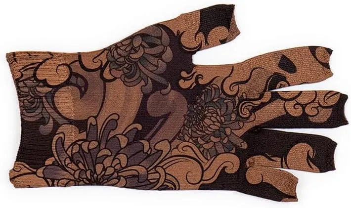 Dragon Lair Mocha Medical Graduated Compression Glove for Lymphedema