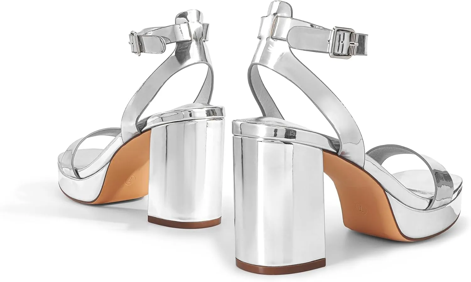 DREAM PAIRS Platform Heels for Women High Block Chunky Open Toe Ankle Strap Heels Fashion Wedding Party Evening Prom Dance Dress Pump Sandals Shoes