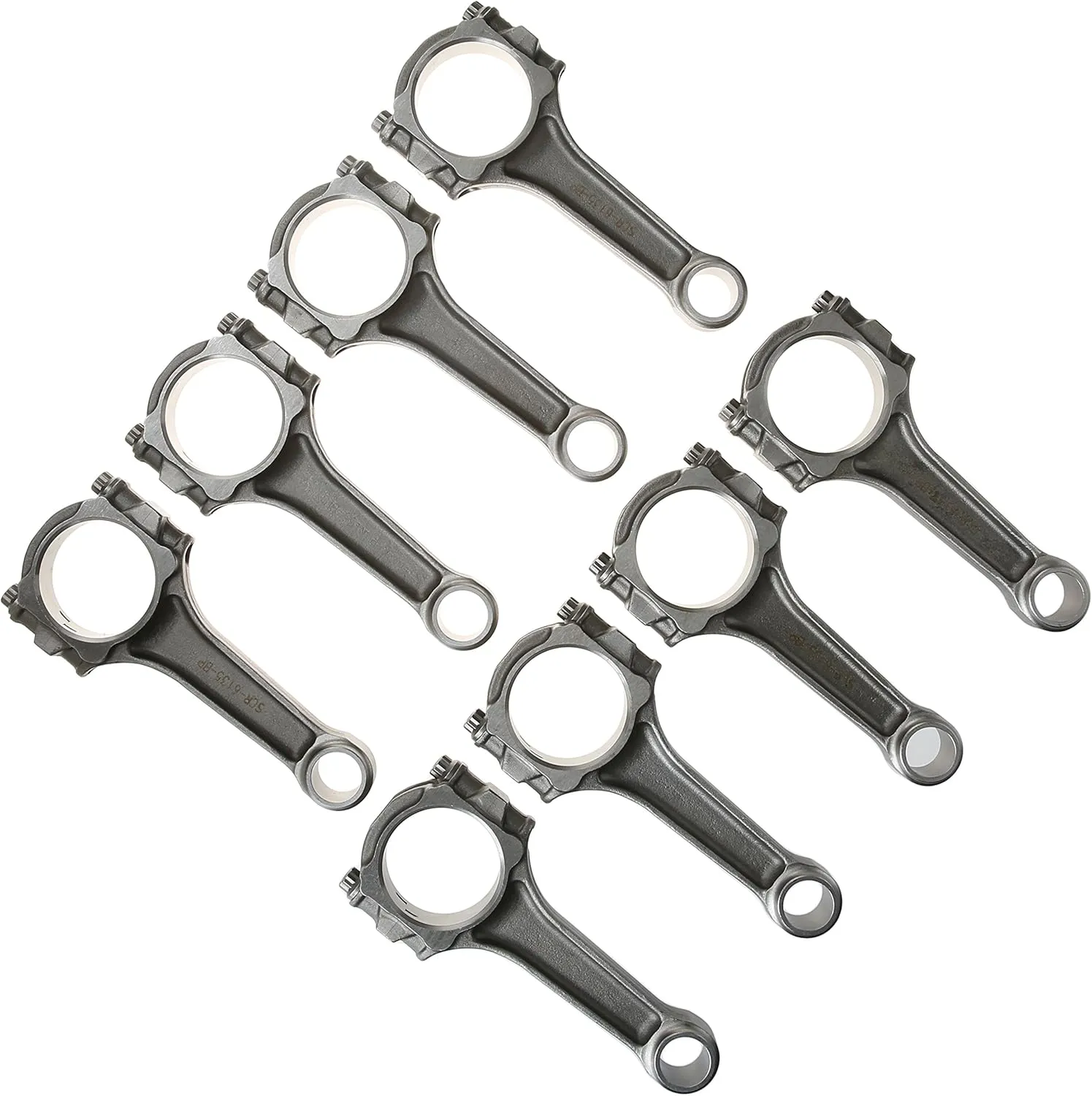 EAGLE SPCLTY Eagle Specialty Products SIR6135P 6.135" 5140 Forged I-Beam Connecting Rod Set for Big Block Chevy