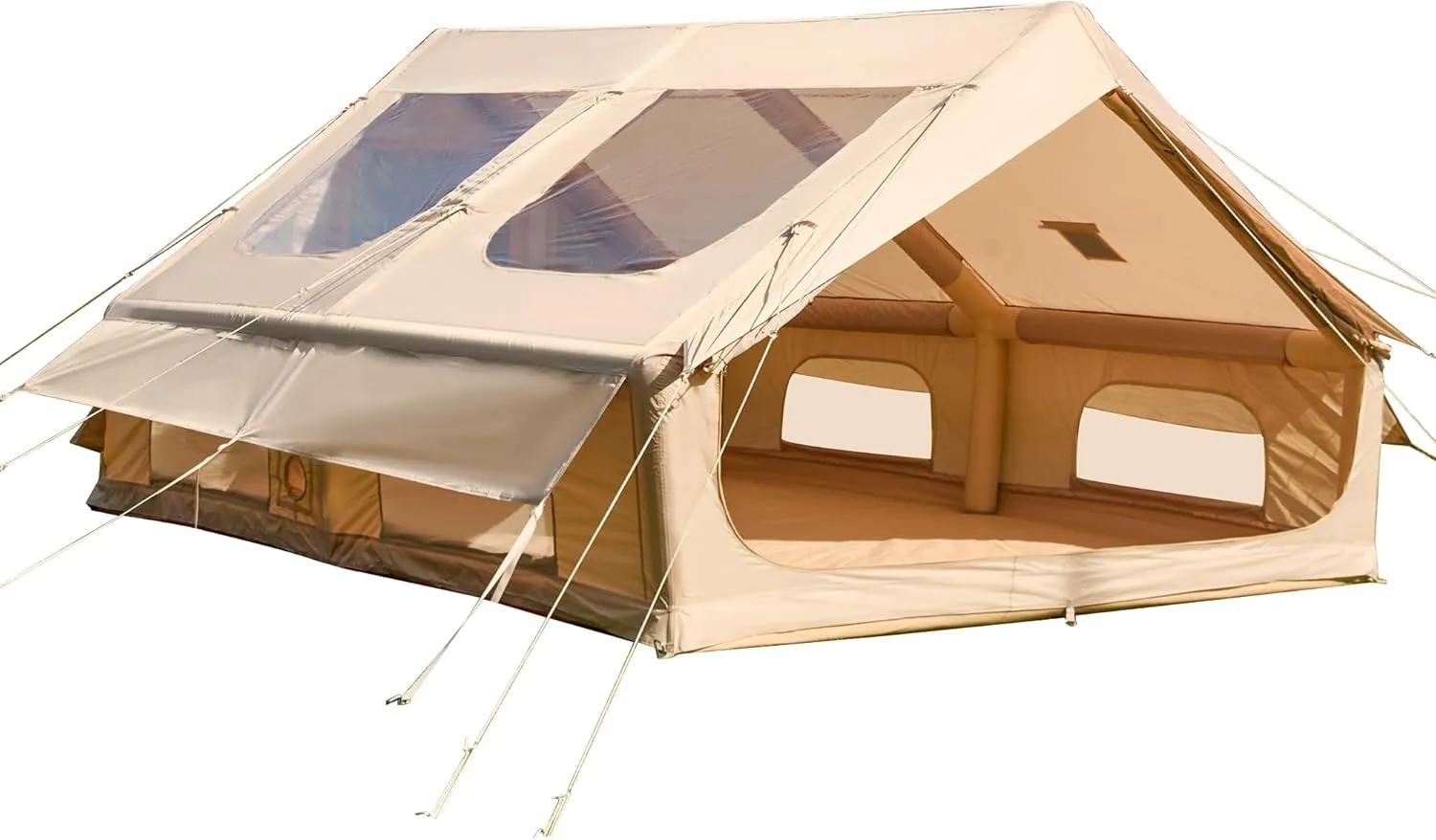 EROMMY Large Inflatable Camping Tent, Blow Up Tent with Room, Easy Set-up
