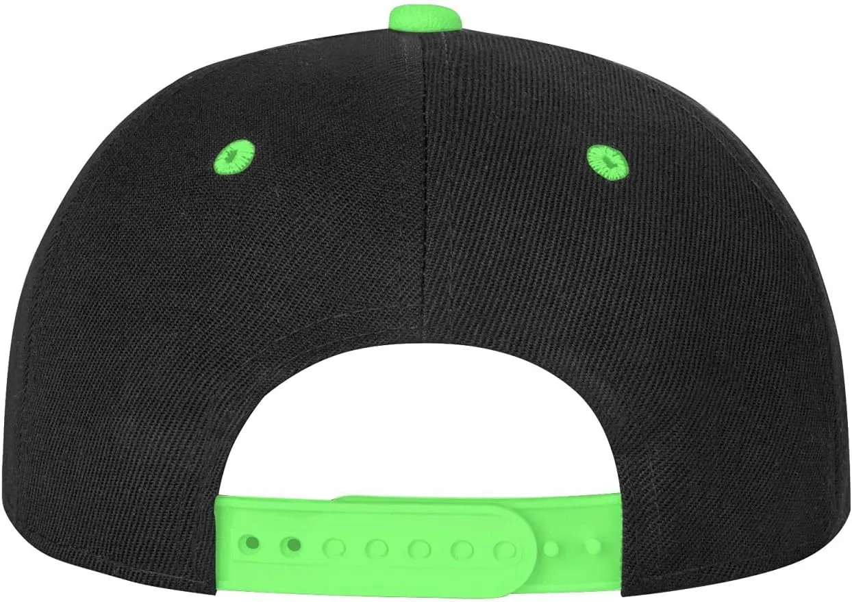 Flag of Pierce County, Washington Snapback Hats for Men Women Hat Baseball Cap Flat Bill Visor White Hat