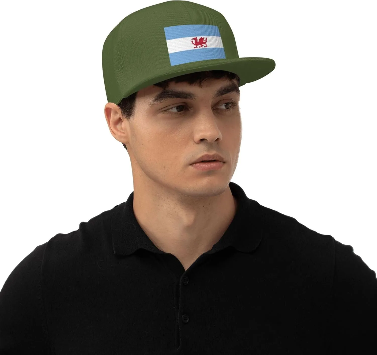 Flag of The Welsh Colony in Patagonia Baseball Cap for Men Women Snapback Hat Trucker Flat Bill Caps Sun Hat