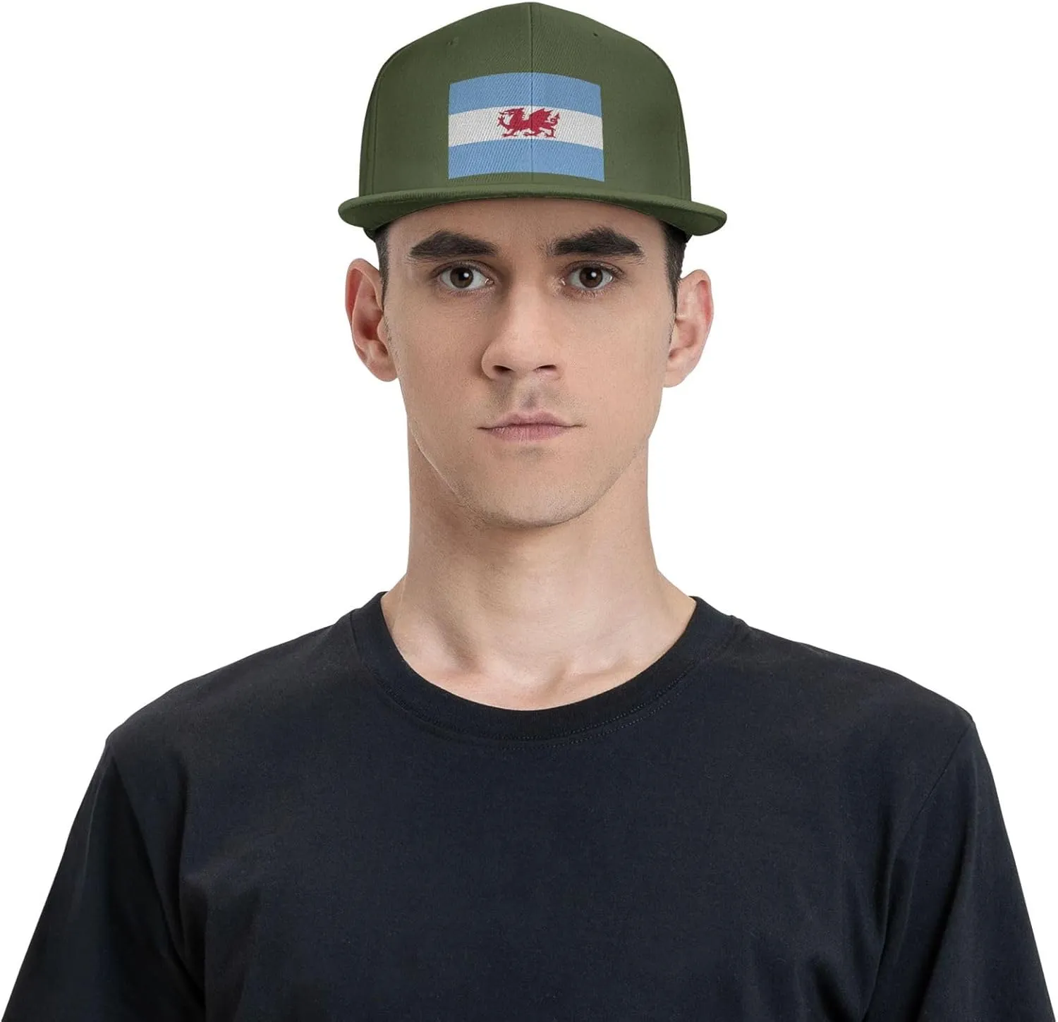 Flag of The Welsh Colony in Patagonia Baseball Cap for Men Women Snapback Hat Trucker Flat Bill Caps Sun Hat