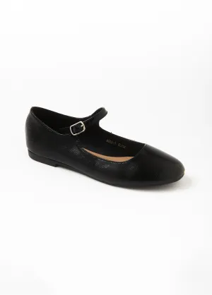 Flat ballerinas with baby-style strap