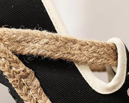 Flat Bottom Low-Top Breathable Embroidered Ethnic Casual Shoes