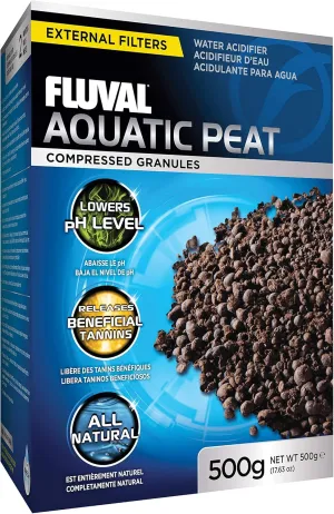 Fluval Peat Granules, 500 Gram/17.6 Ounce