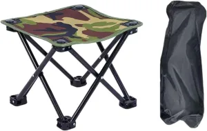Foldable Camping Stool Fishing Seat for Travel Hiking Outdoor Activities