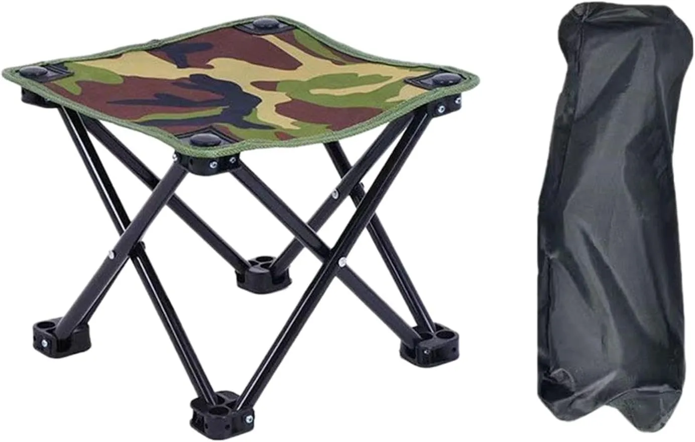 Foldable Camping Stool Fishing Seat for Travel Hiking Outdoor Activities