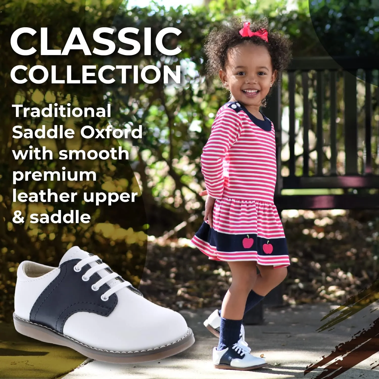 FootMates Cheer 3 Lace-Up (Infant/Toddler/Little Kid)
