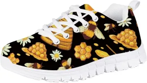 Forchrinse Colorful Music Note Boys Girls Shoes Lightweight Running Tennis Shoes Breathable Fashion Sneaker for Causal Travel Sport