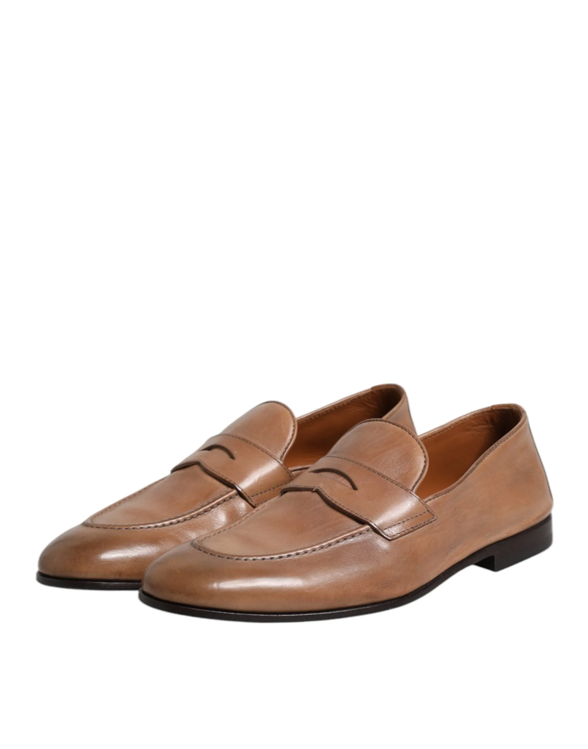 Formal Brown Dress Brunello Cucinelli Loafer Special edition Exceptional value Shoes Leather