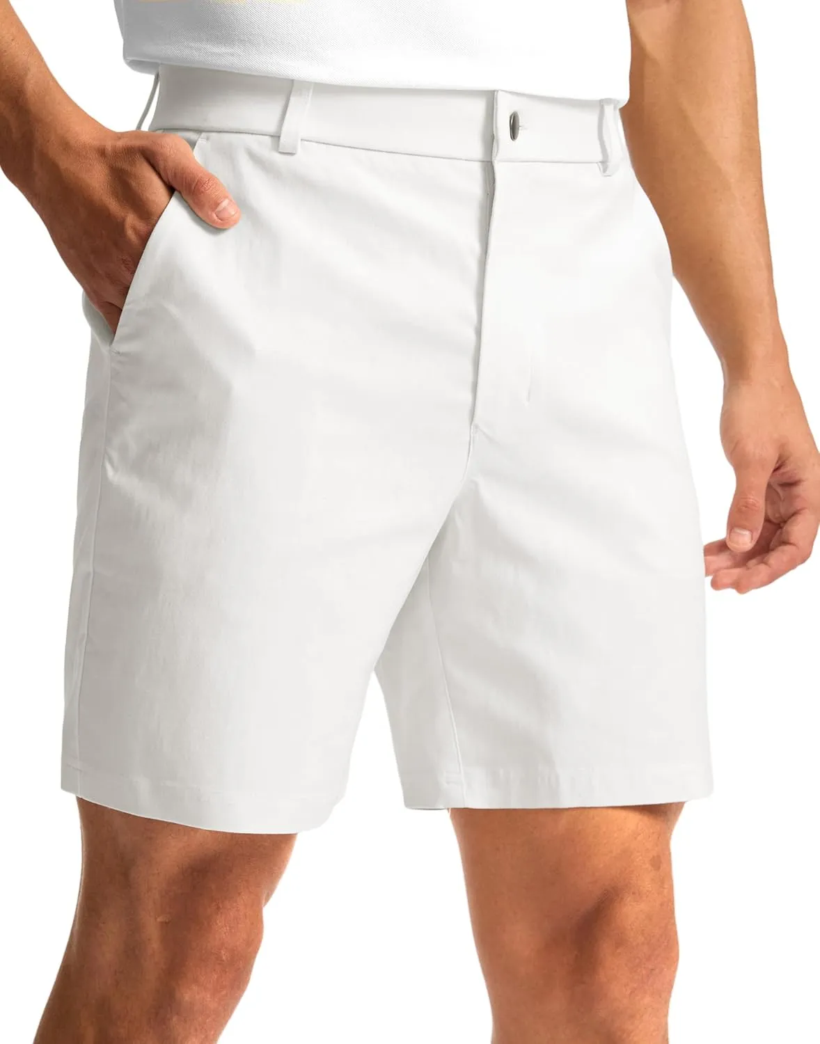G Gradual Men's Golf Dress Shorts 7"/ 9" Stretch Casual Work Flat Front Shorts for Men with 3 Pockets Quick Dry