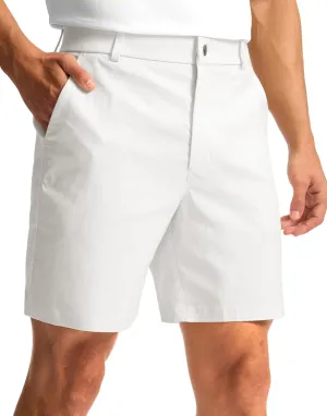 G Gradual Men's Golf Dress Shorts 7"/ 9" Stretch Casual Work Flat Front Shorts for Men with 3 Pockets Quick Dry