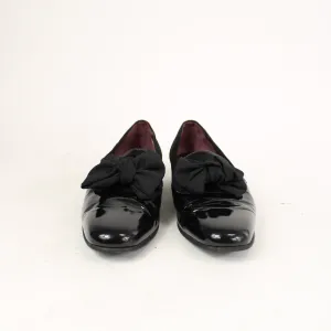 Gabriele Black Leather Loafer