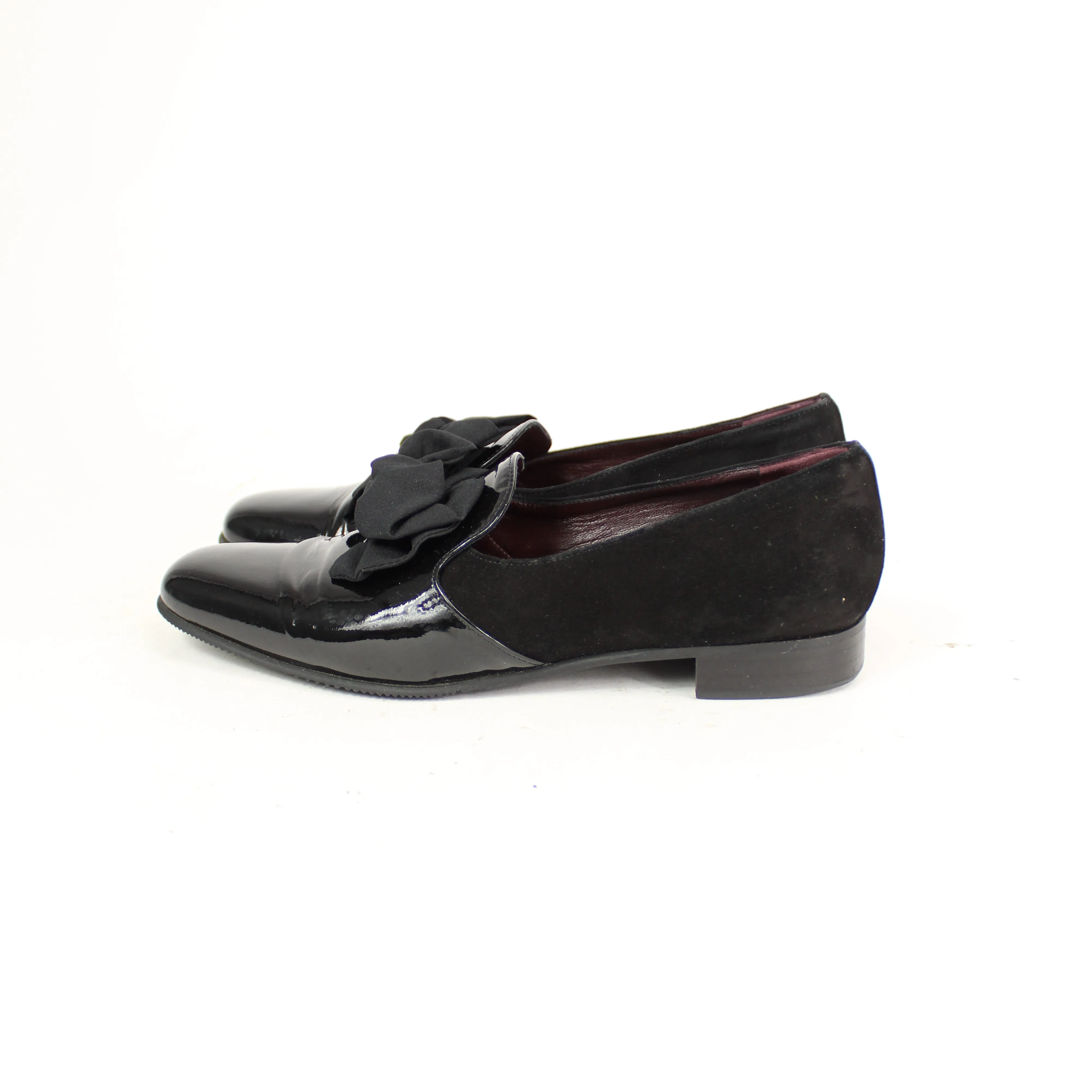 Gabriele Black Leather Loafer