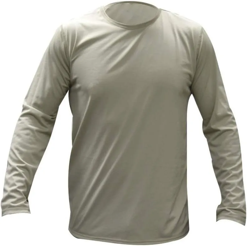 GI ECWCS Gen III Level 1 Underwear Top Sand Polartec Power Dry Silkweight