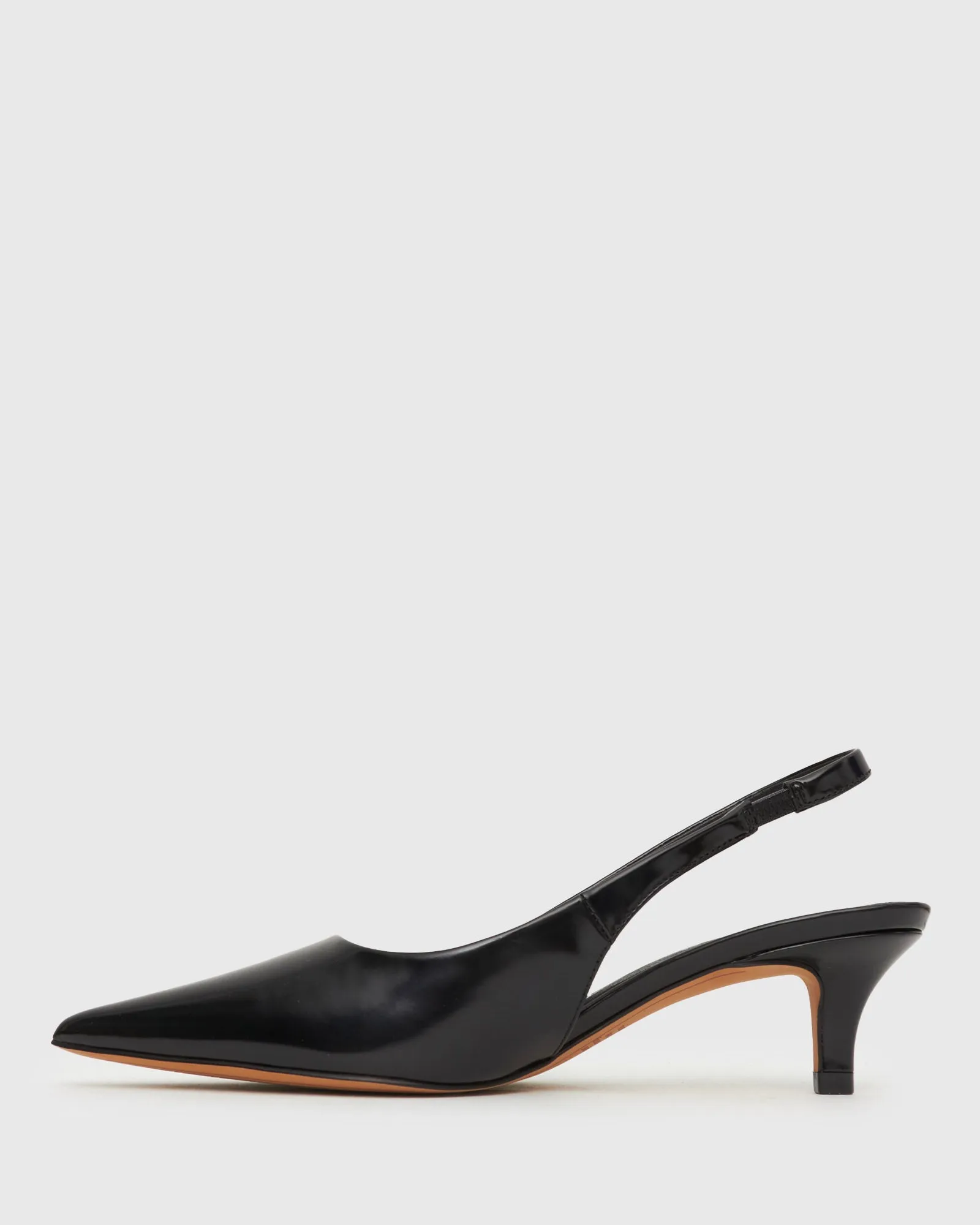 GINGER Slingback Kitten Heel Pumps