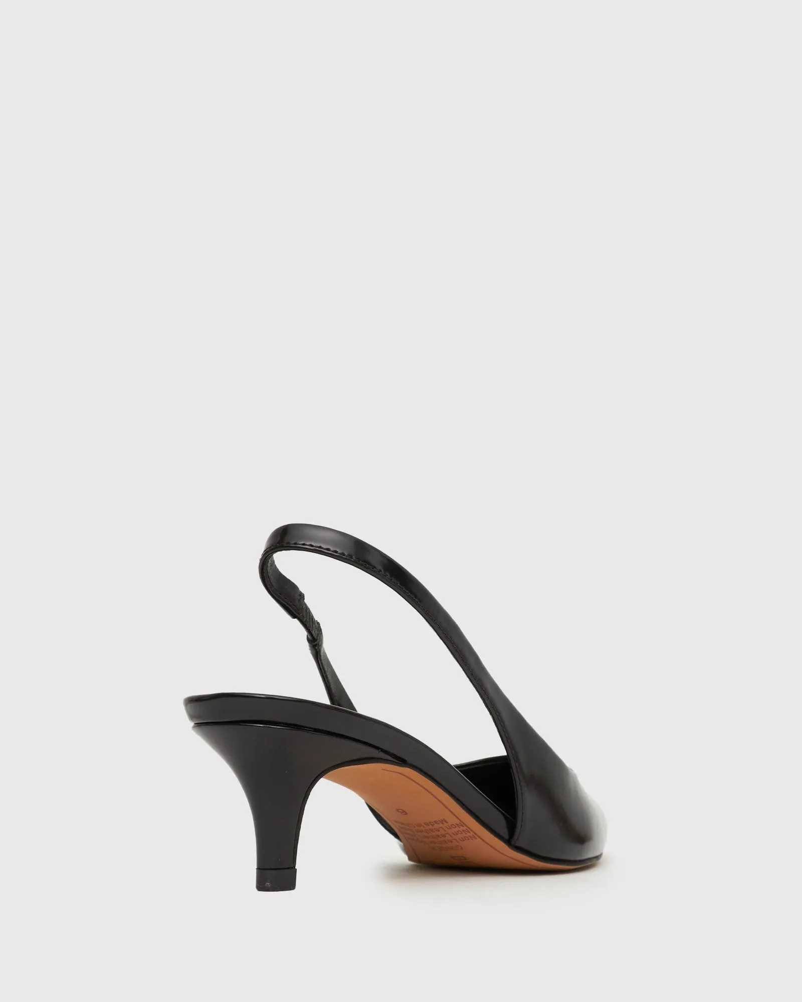 GINGER Slingback Kitten Heel Pumps