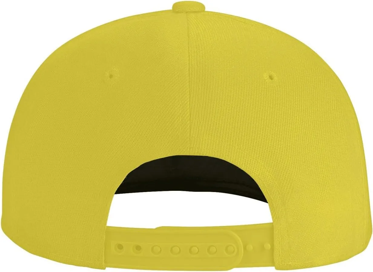 God Looks Into The Heart Flat Brim Baseball Cap,Classic Snapback Hats Adjustable Trucker Hat for Men & Women,Black