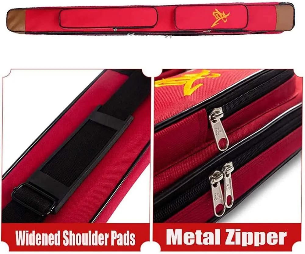 GOONSDS Sword Bag Double Layer - Carrying Multifunctional Weapon Bag for Martial Arts Kung Fu Taichi Sword,Red,118