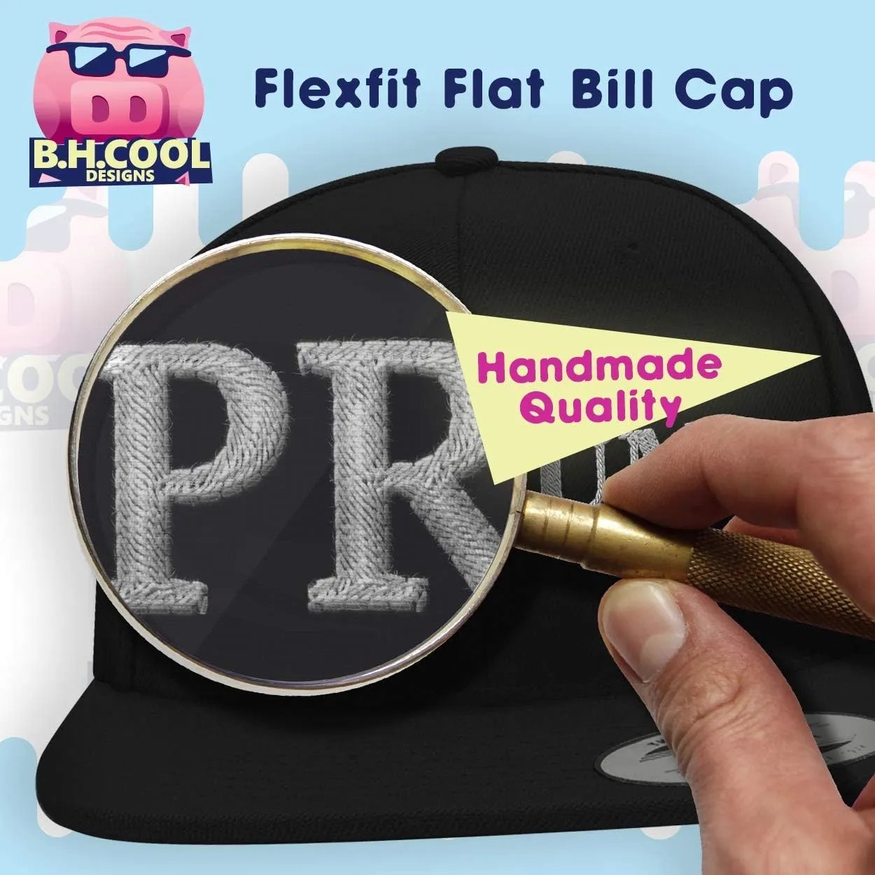 got Zombie Boot Camp? - Flexfit 6210 Structured Flat Bill Fitted Hat | Baseball Cap for Men and Women | Snapback Closure