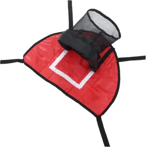 HANABASS Trampoline Basketball Hoop for Boy Girl Outdoor Indoor Frame Built Net Fun Playtime Activity and for Boys and Girls