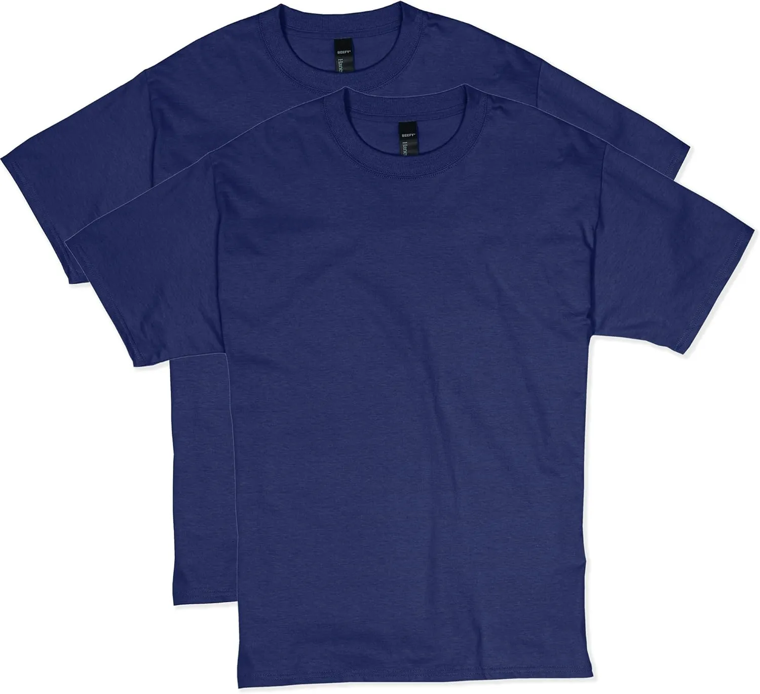 Hanes Men's Beefy-t T-Shirt, Heavyweight Cotton Tee, 1 Or 2 Pack, Big & Tall