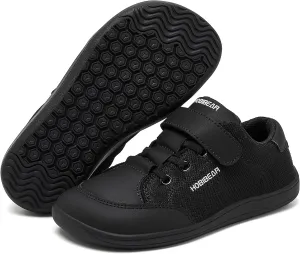 HOBIBEAR Kids Barefoot Shoes Wide Toe Box Zero Drop First Walk for Toddler Little Big Kid Boys Girls Sneaker