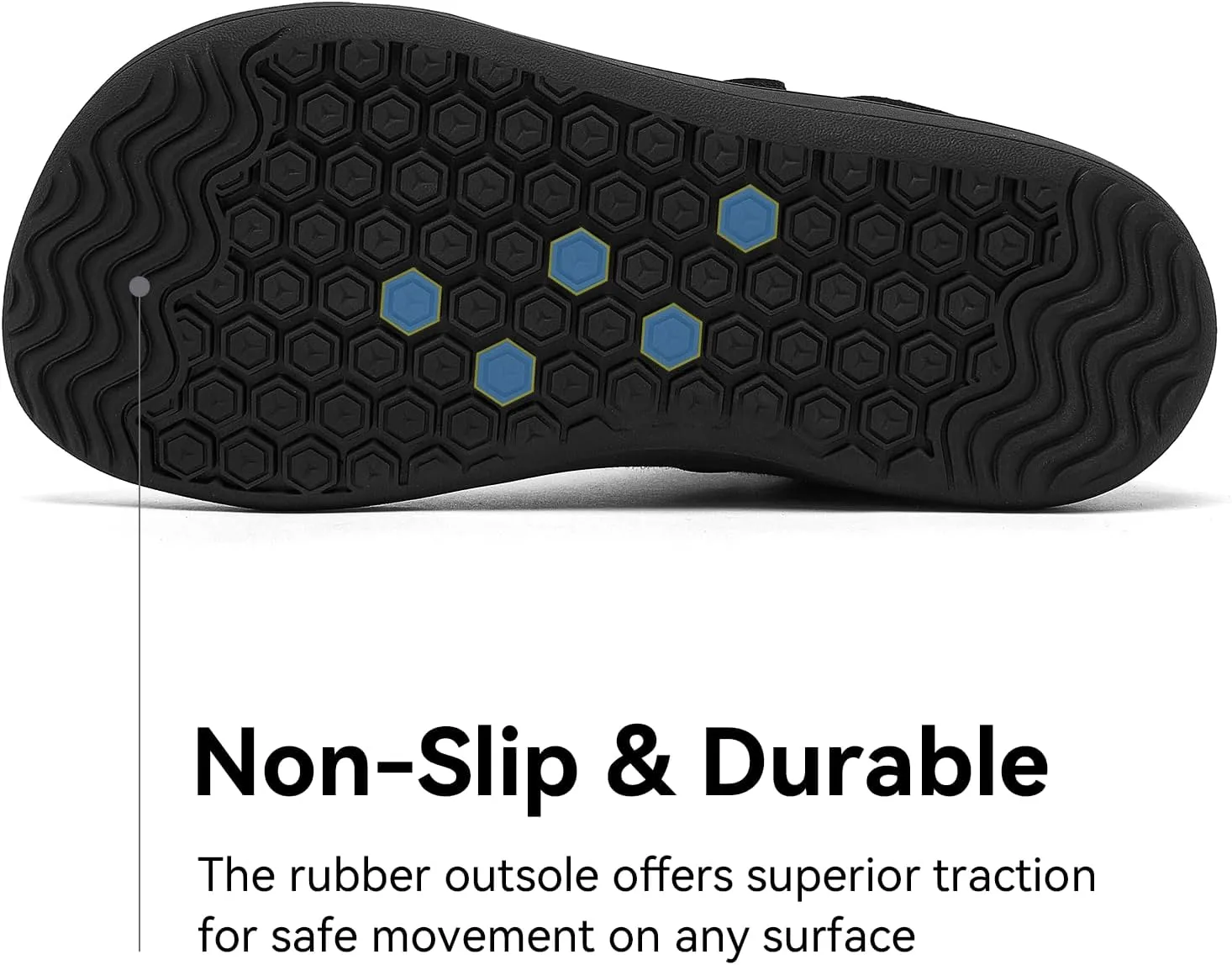 HOBIBEAR Kids Barefoot Shoes Wide Toe Box Zero Drop First Walk for Toddler Little Big Kid Boys Girls Sneaker