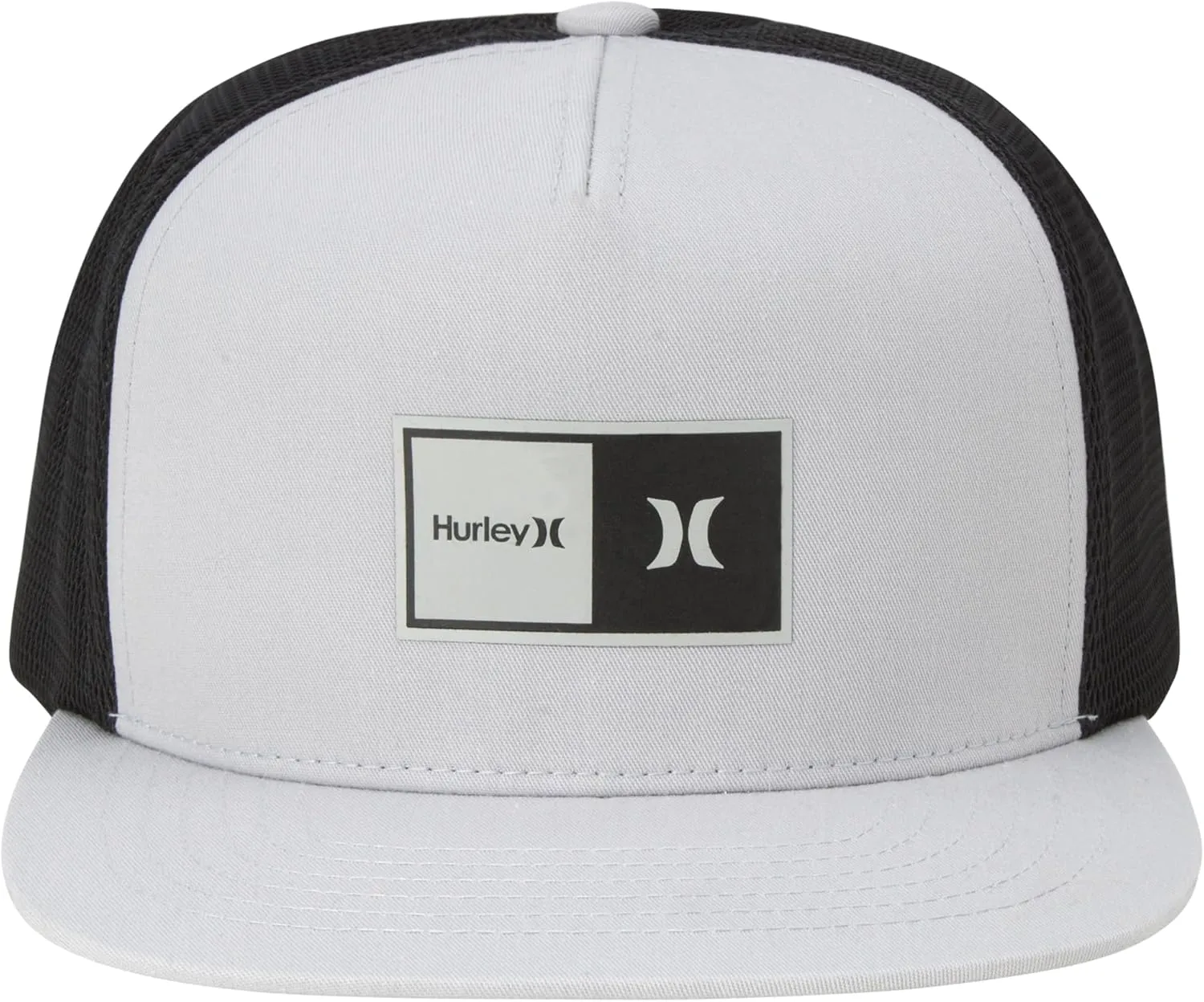 Hurley Mens Caps - Flat Brim Snapback Baseball Cap Standard Trucker Hats for Men