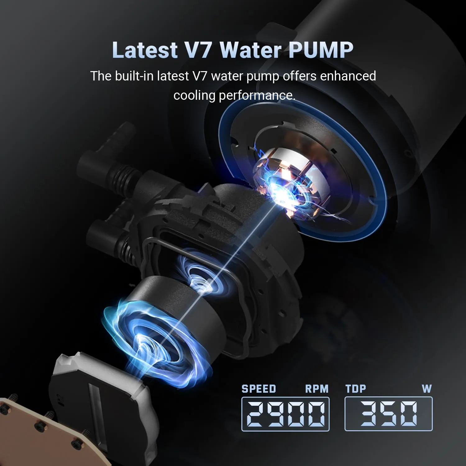 ID-COOLING FX360 PRO Liquid CPU Cooler for Desktop - 360mm AIO Cooler, 3 x 120mm High-efficient Fans, Special CD Pattern Pump Header, Intel & AMD Compatible