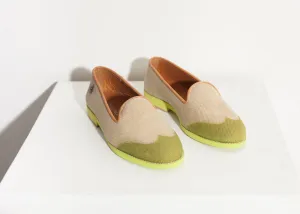 in Act now Wingtip Loafer Lime Low-cost opportunity
