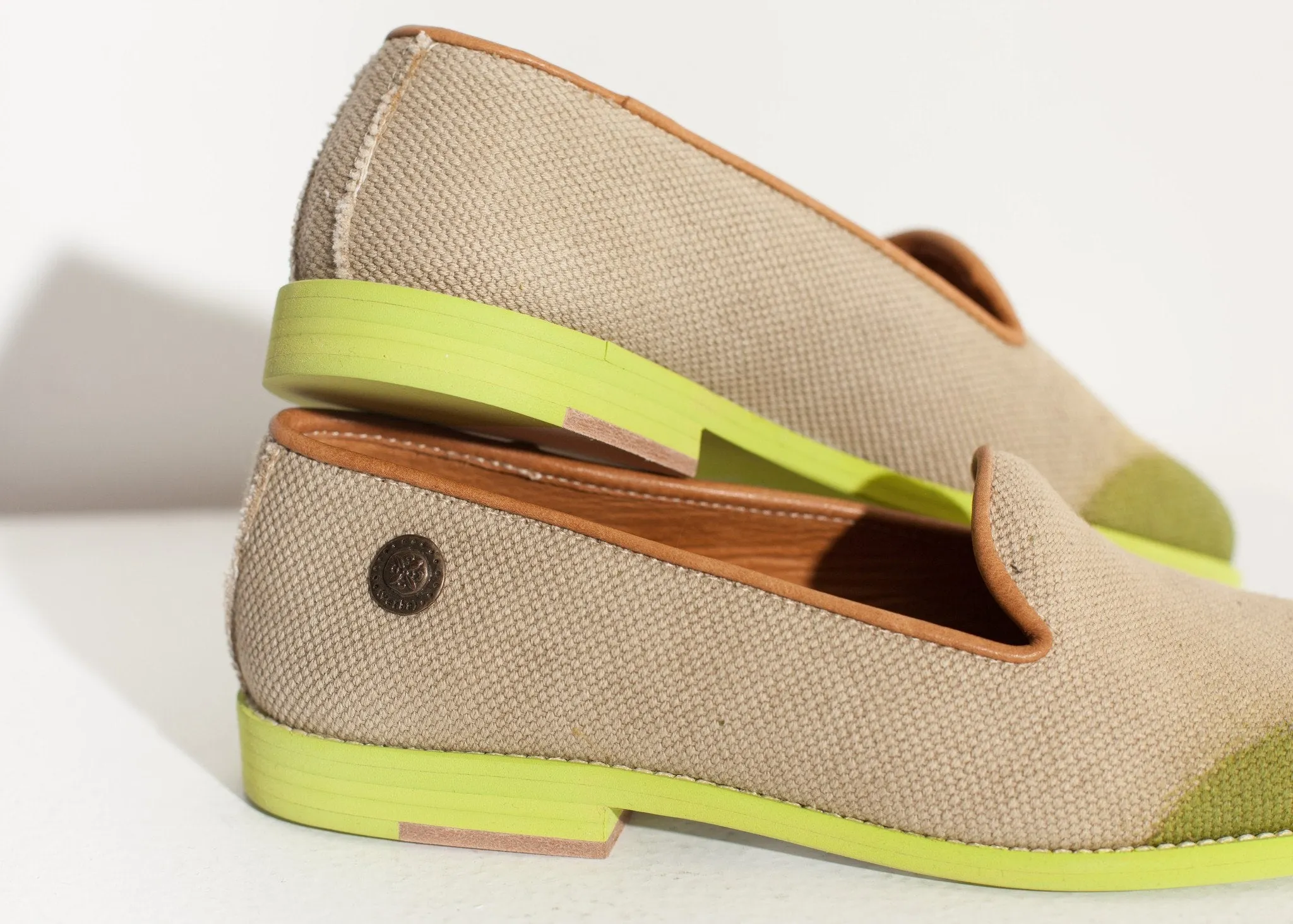 in Act now Wingtip Loafer Lime Low-cost opportunity