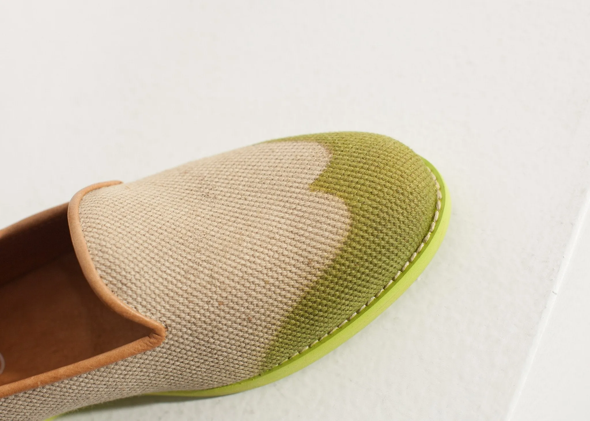 in Act now Wingtip Loafer Lime Low-cost opportunity