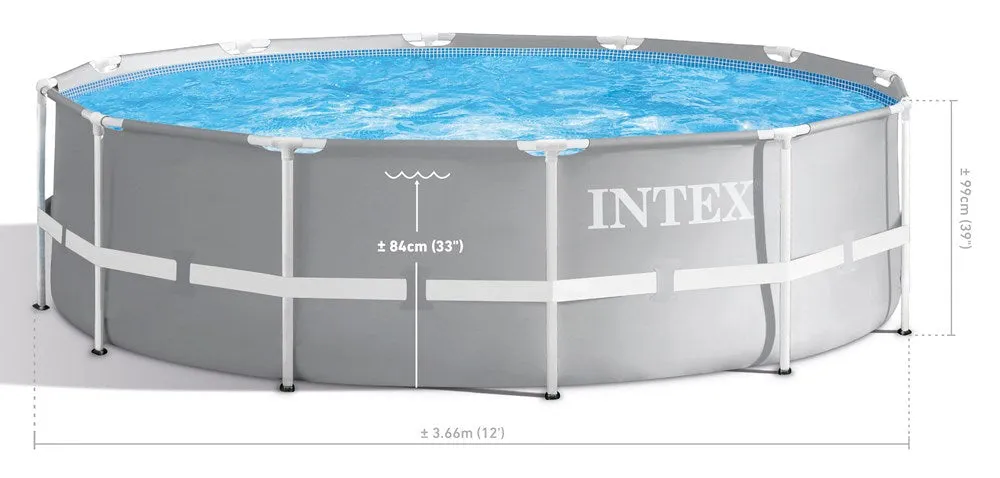 Intex Prism Frame Premium Pool 12' 3.66M X 99CM