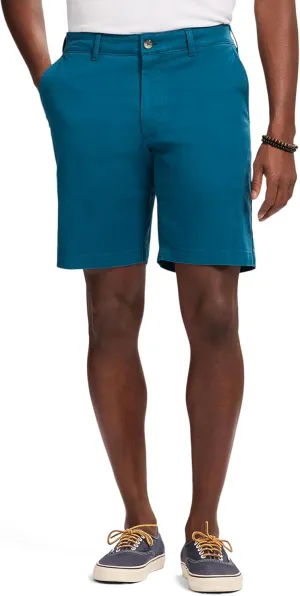 IZOD Men's Saltwater 9.5" Flat Front Chino Short
