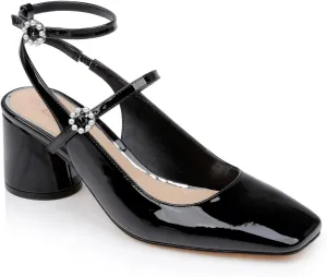Jewel Badgley Mischka Keilani Block Round Heeled Mary Jane