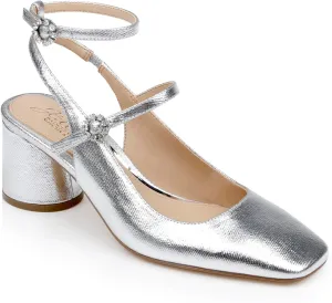 Jewel Badgley Mischka Keilani Block Round Heeled Mary Jane