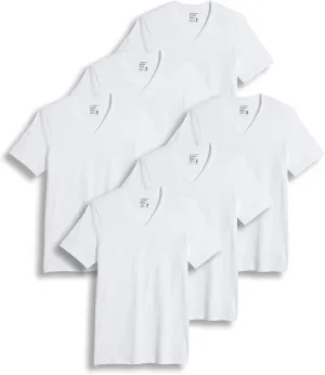 Jockey Men's Undershirt Classic V-Neck Undershirt - 6 Pack