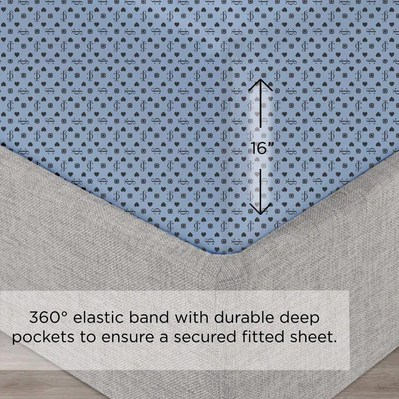 Key Iconic Soft Microfiber Sheet Set