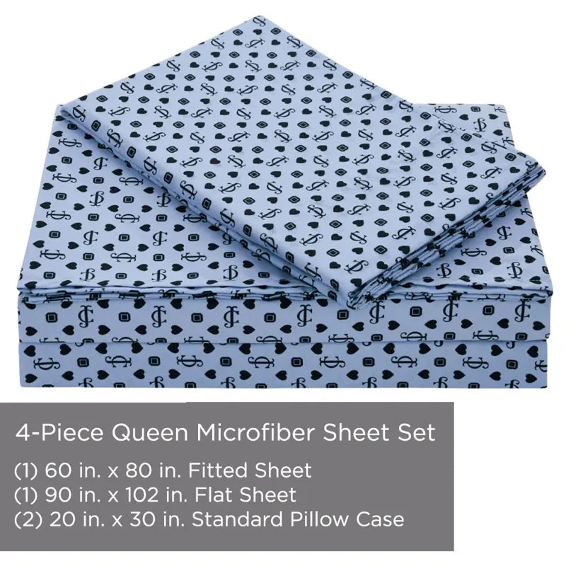 Key Iconic Soft Microfiber Sheet Set