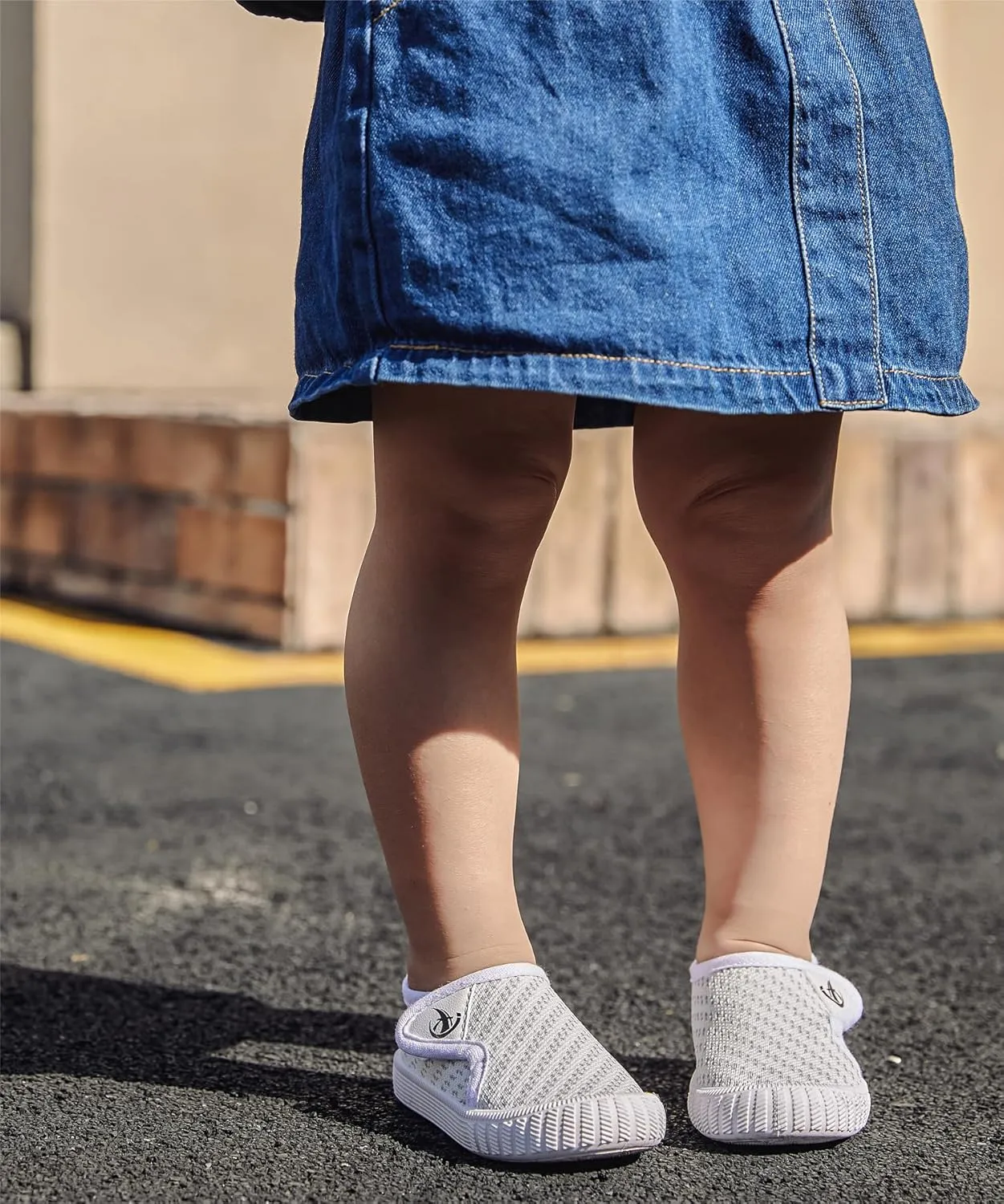 kkdom Baby First-Walking Shoes Boys Girls Sneaker Kids Lightweight Breathable Slip On Running Shoes