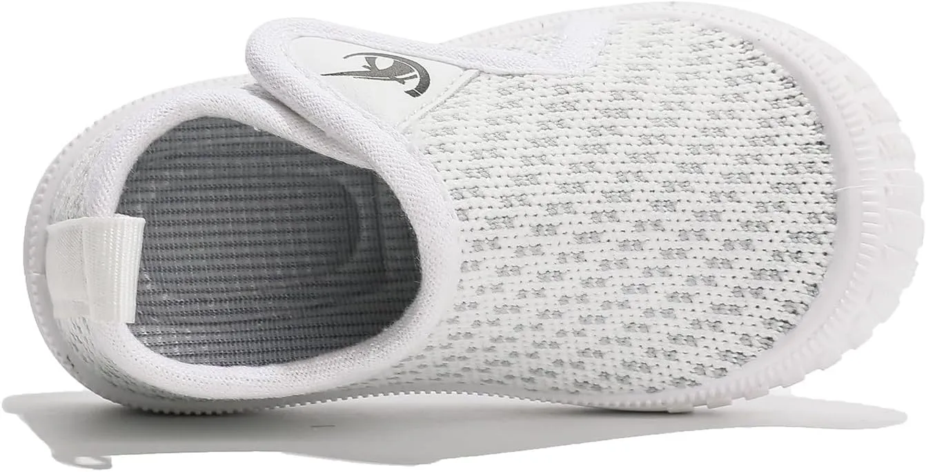 kkdom Baby First-Walking Shoes Boys Girls Sneaker Kids Lightweight Breathable Slip On Running Shoes